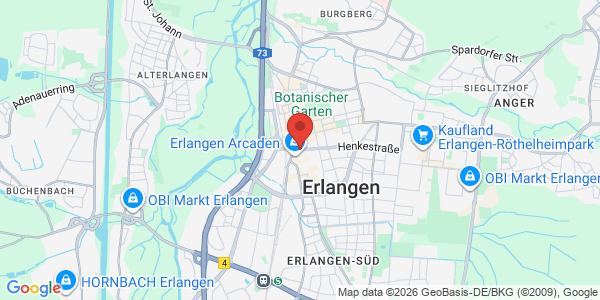 Barber Point Fußgängerzone Erlangen